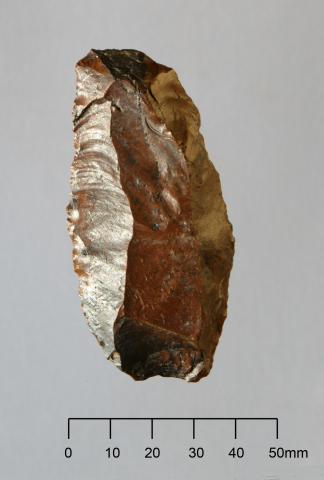 Blade flake with terminal retouch (end Pleistocene  <100,000 years)