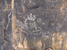Engraved geometrics