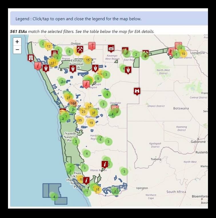 Environmental Impact Assessment Tracker