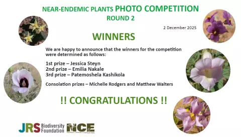 NEAR-ENDEMIC PLANTS PHOTO COMPETITION ROUND 2 WINNERS